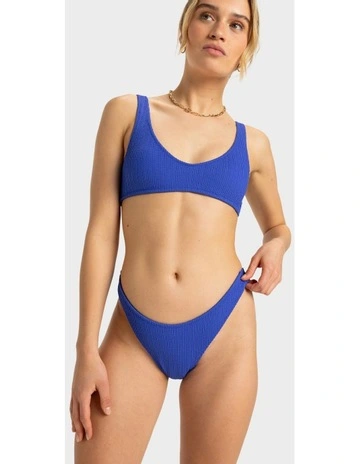 Aruba Hl Cheeky Bikini Bottom in Dazzling Blue