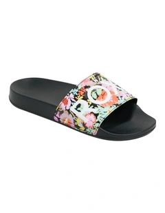 Slippy Ii Sandals in Black