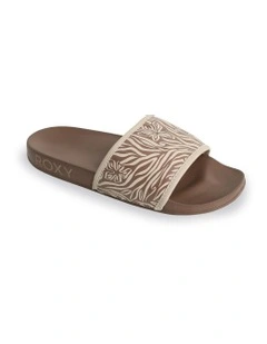 Slippy Iv Sandals in Brown