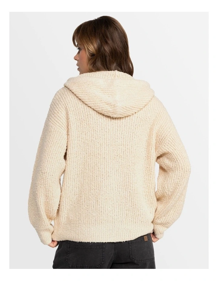 Secret Sunshine Knitted Jumper in Beige image 2