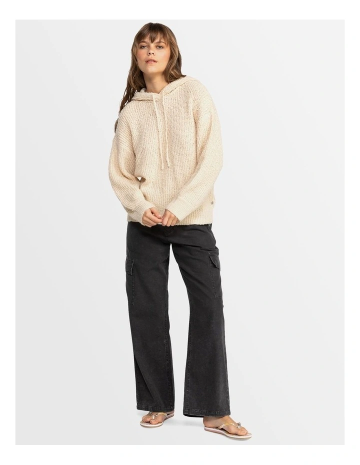 Secret Sunshine Knitted Jumper in Beige image 5