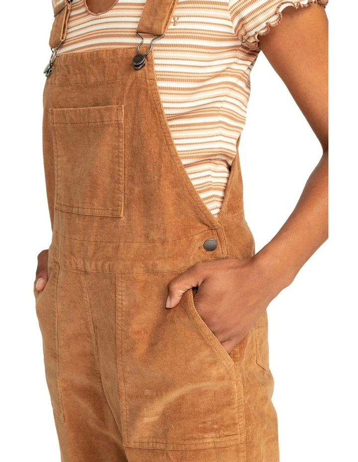 Trailblazer Corduroy Overalls in Brown image 4