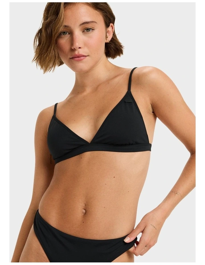 Beach Classics Bikini Top in Black image 1