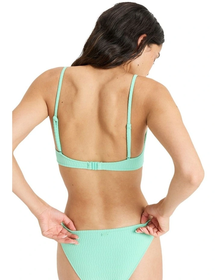 Lagos Bikini Top in Green image 2