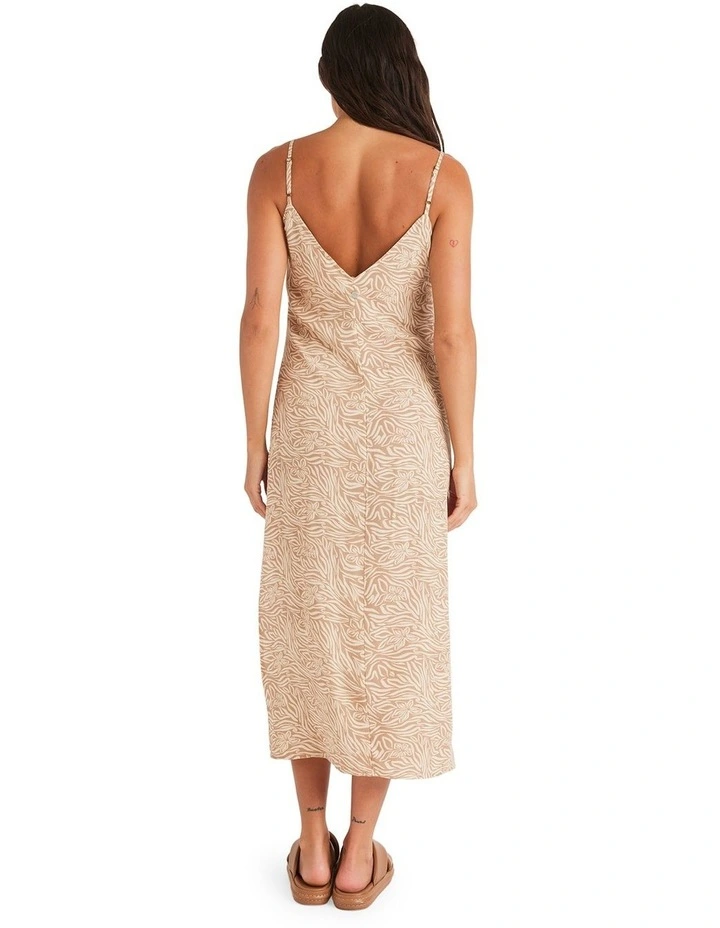 Gone Wlld Stay Sunny Midi Dress in Parchment image 2