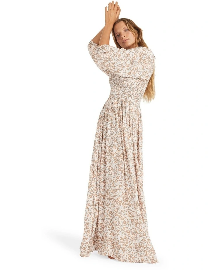 Karlina Maxi Dress in Cloud Dancer image 1