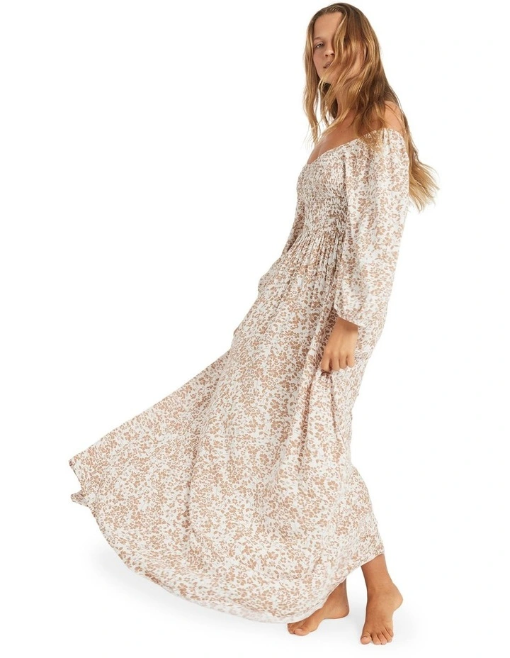 Karlina Maxi Dress in Cloud Dancer image 3