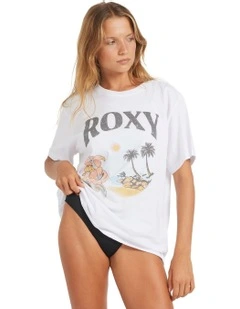 Qz Summer Strik T-shirt in White
