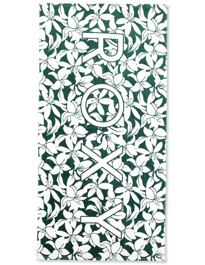 Urban Landscape Towel in Green image 1