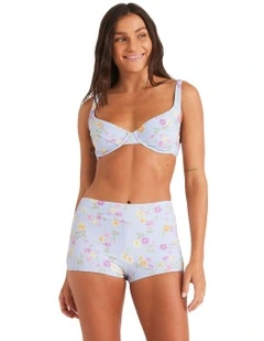 Wildflowers DD Bikini Top in Misty Blue
