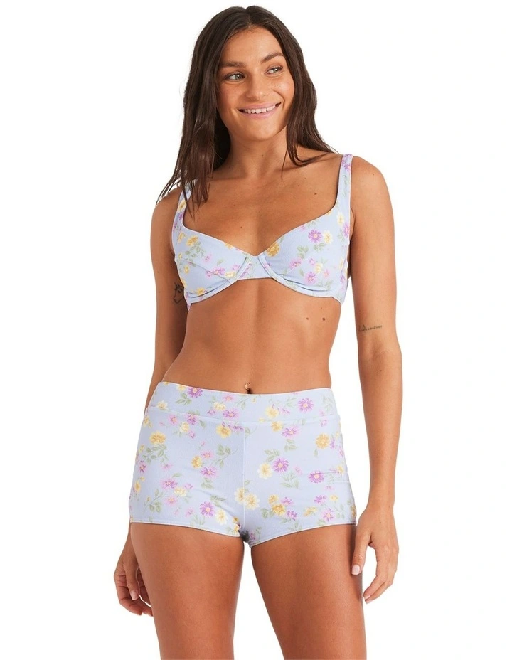 Wildflowers DD Bikini Top in Misty Blue image 1