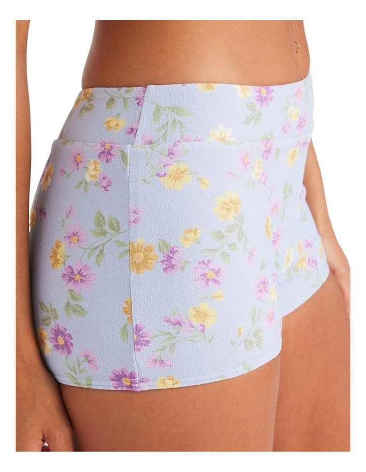 Wildflower High Waist Bikini Bottom in Misty Blue image 4
