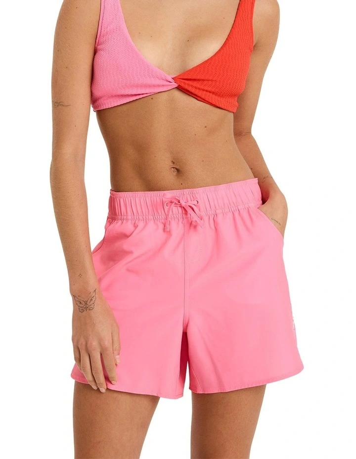 Wave 5 Inch Boardshorts in Pink Cosmos image 1