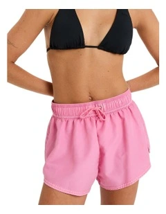 No Bad Waves Boardshorts 2" in Pink Cosmos