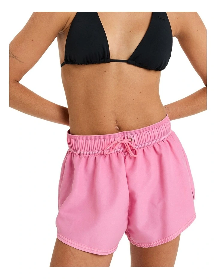 No Bad Waves Boardshorts 2" in Pink Cosmos image 1