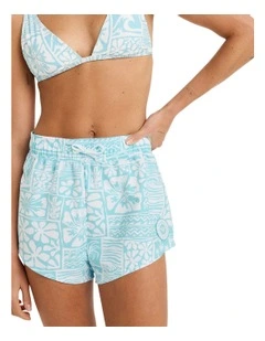 No Bad Waves Boardshorts 2" in Sky Blue Surfenirs