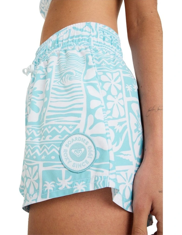 No Bad Waves Boardshorts 2" in Sky Blue Surfenirs image 4
