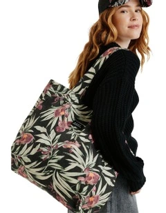 Anti Bad Vibes Tote Bag in Black