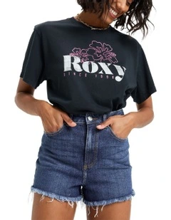 Eva Denim Shorts in Medium Blue