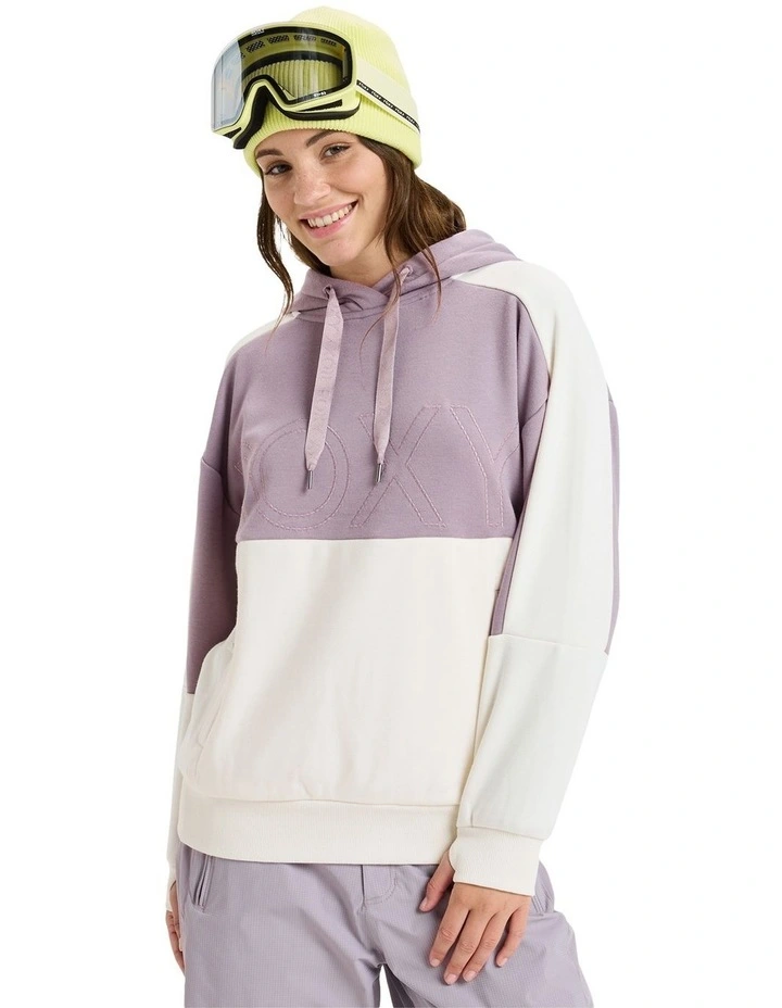Liberty Pullover Hoodie in Nirvana/White image 1