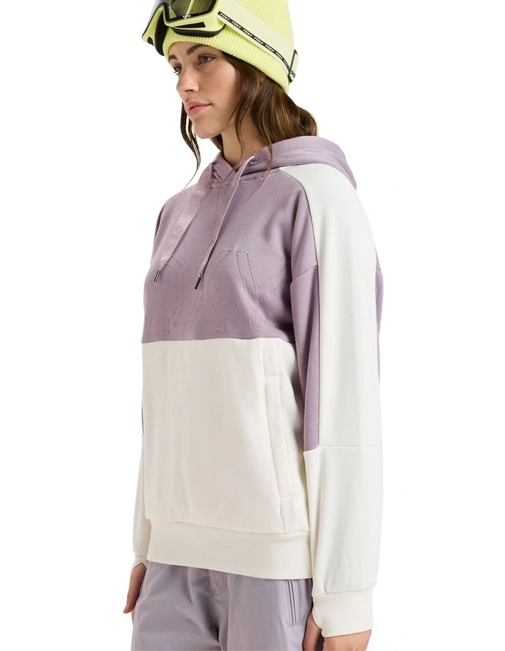 Liberty Pullover Hoodie in Nirvana/White image 3