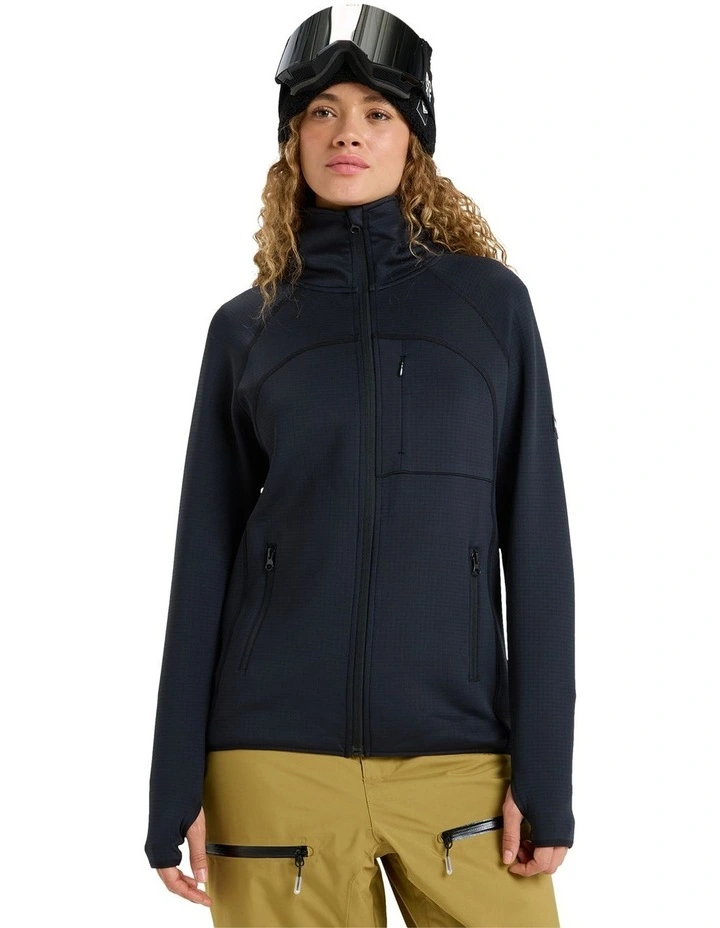 Soaring Heights Snow Jacket in True Black image 1