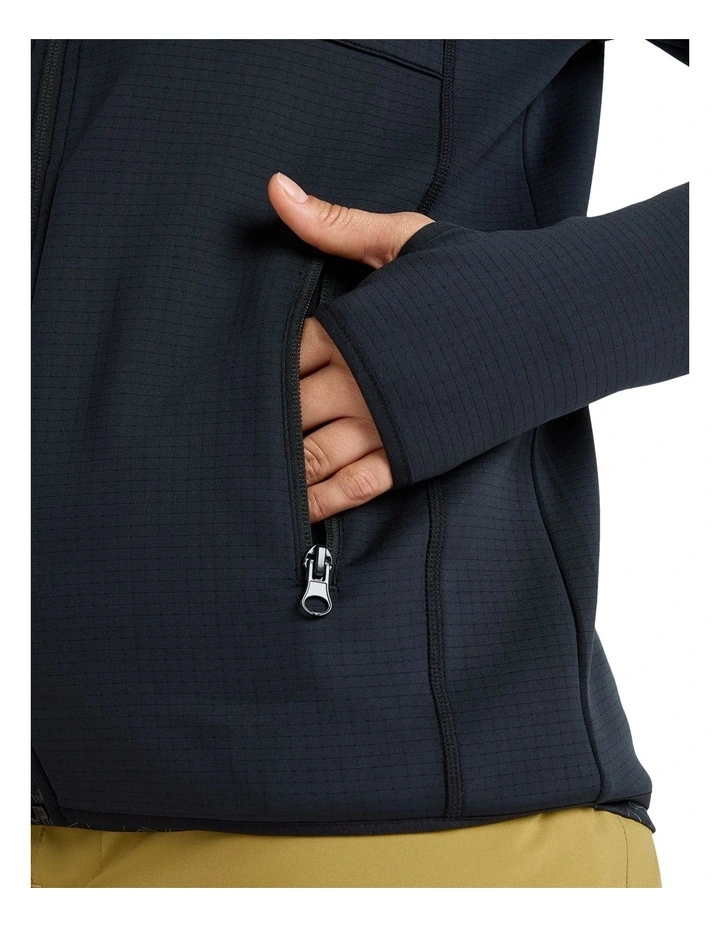 Soaring Heights Snow Jacket in True Black image 4