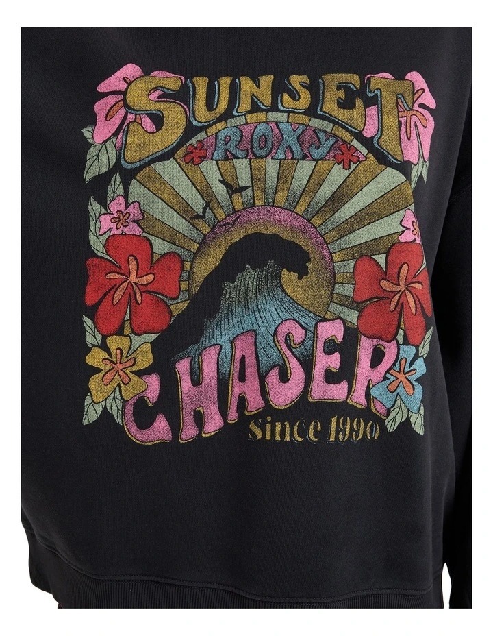 Lineup Crew Neck Jumper in Anthracite image 4