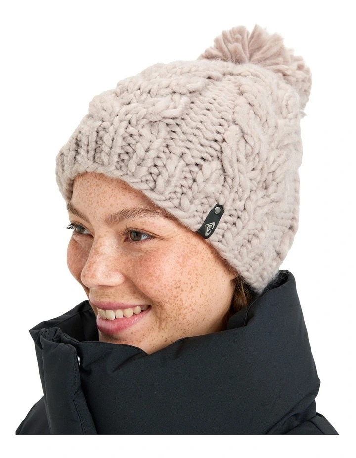 Winter Beanie in Grey image 3