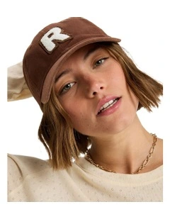 City Of Love 2 Baseball Cap in Brown