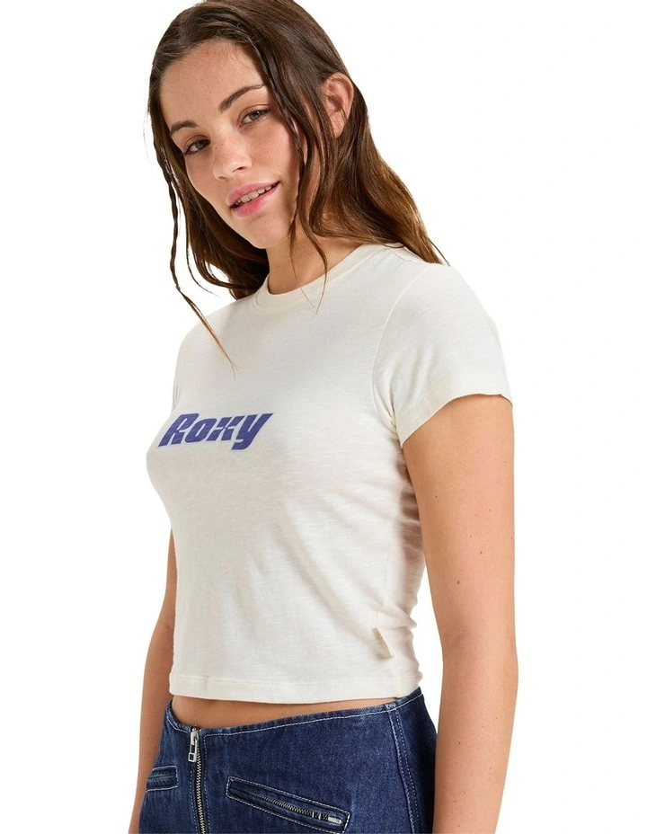 Chloe Kim T-shirt in Whisper White image 3
