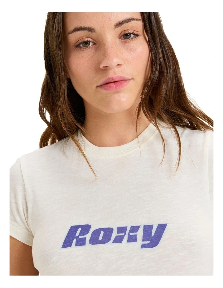 Chloe Kim T-shirt in Whisper White image 4