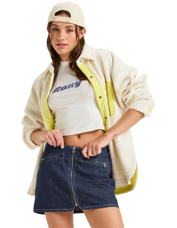 Chloe Kim T-shirt in Whisper White image 5