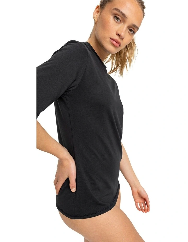 Happy Waves Surf Shirt in Black image 3