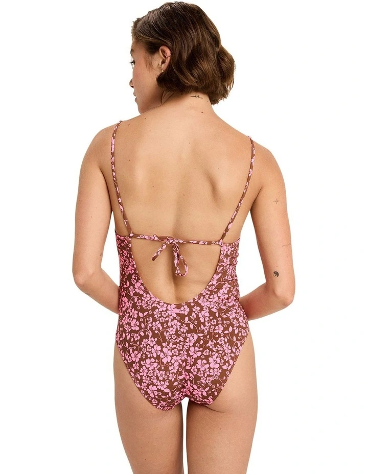 Kerline One Piece Swimsuit in Brown image 2