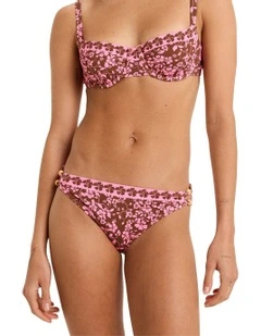 kerline Hipster Bikini Bottom in Brown