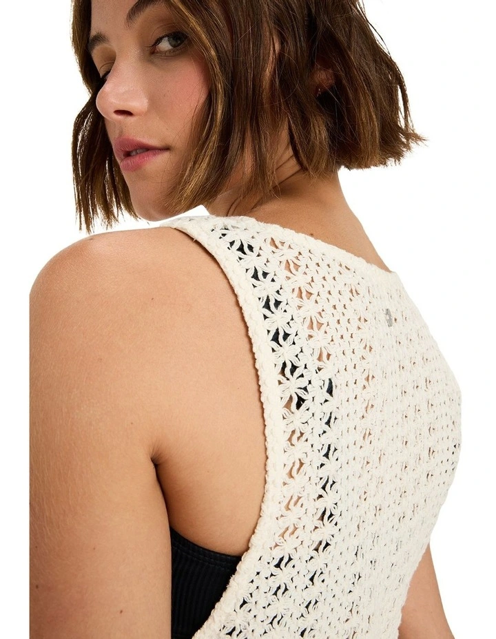 Lovely Palace Cover Up Dress in White image 5