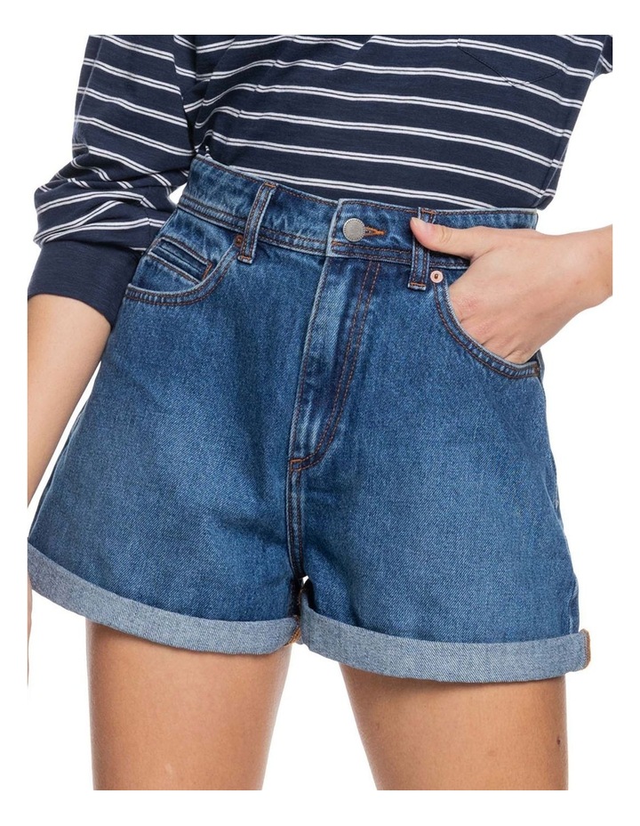 Run On Love Denim Shorts for Women