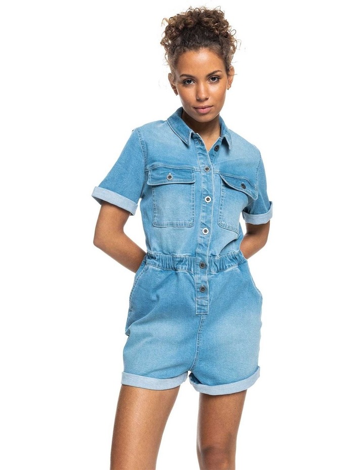 Left Behind Playsuit Blue
