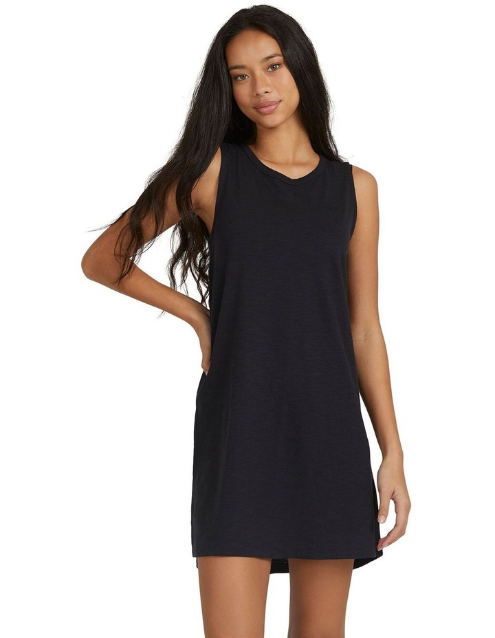 Love Those Rays Tank Dress In Anthracite