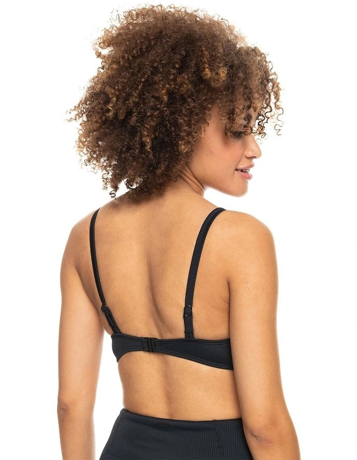 Love The Sun Ray D-Cup Bikini Top In Anthracite image 2