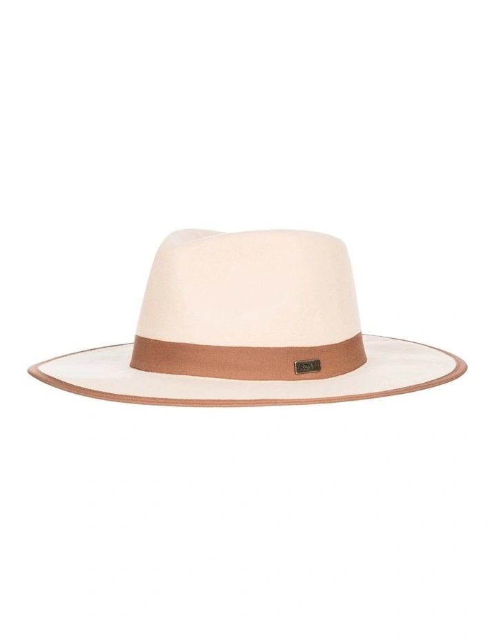 Fill Me Up Fedora Hat in Beige image 3