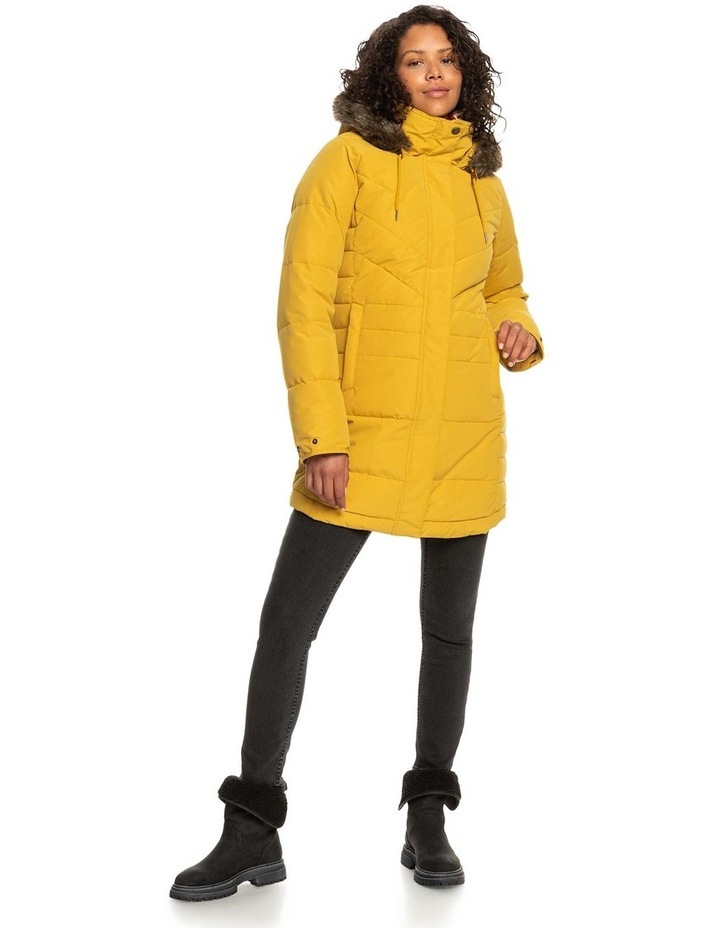 Roxy Ellie Longline Hooded Jacket In 