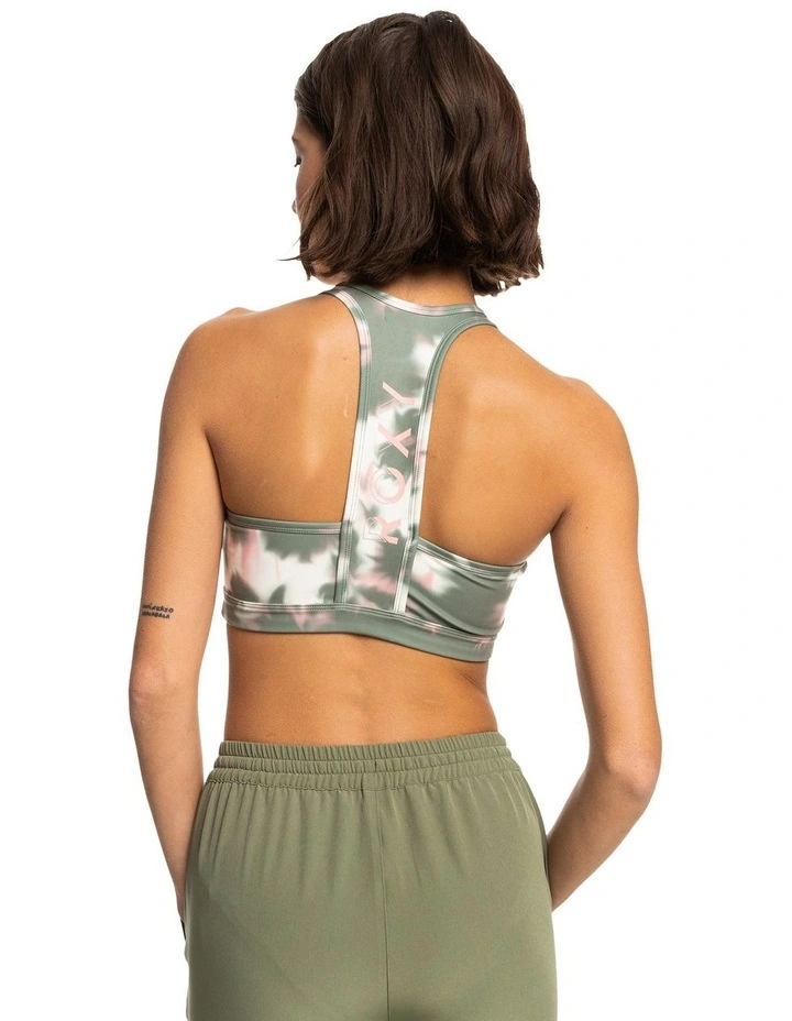 Back To You Sports Bra in Green image 2