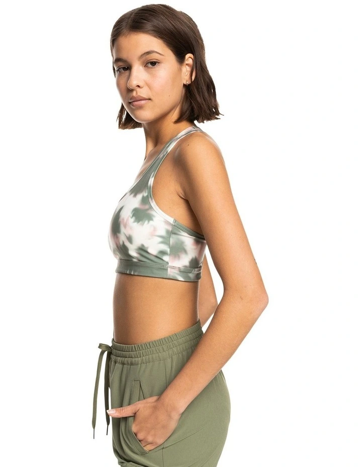 Back To You Sports Bra in Green image 3