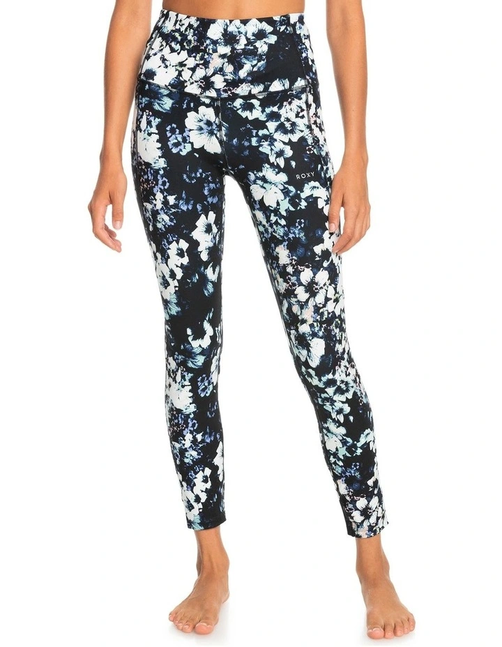 Sublime Sunshine Workout Leggings in Black image 1