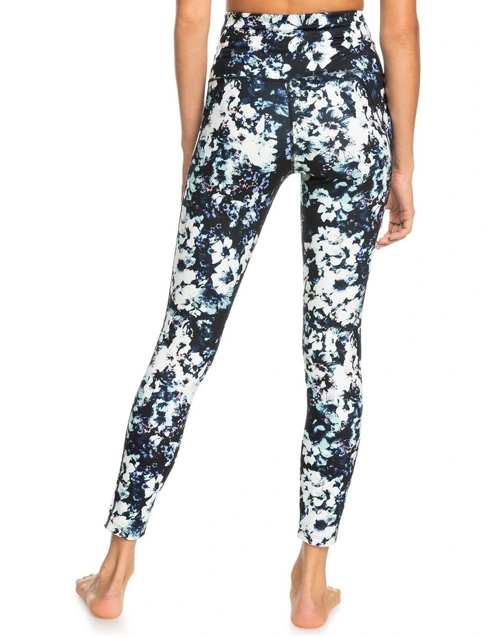 Sublime Sunshine Workout Leggings in Black image 2
