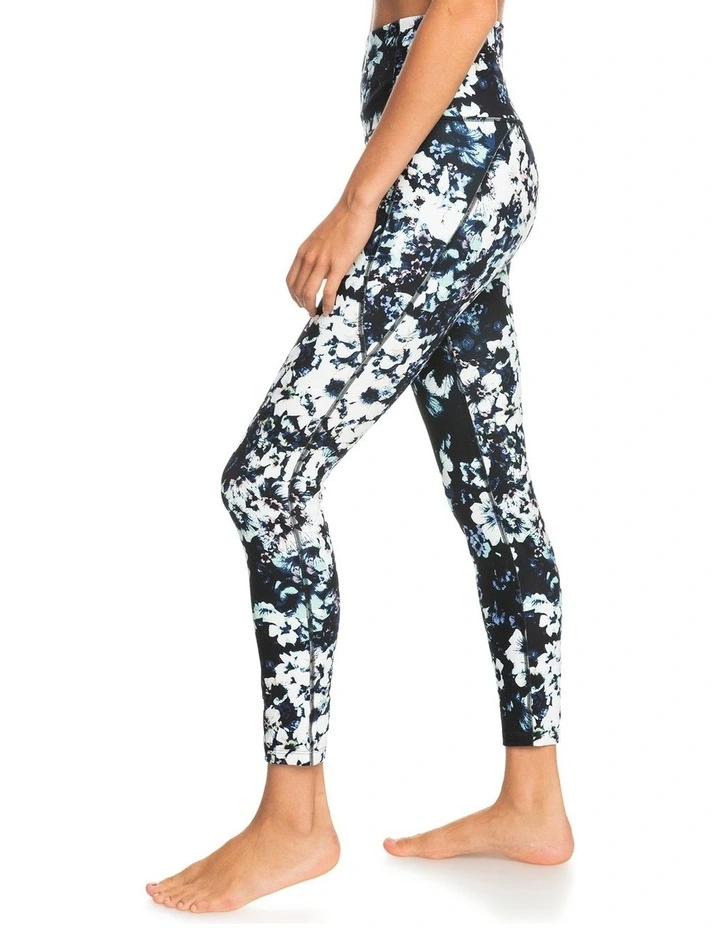 Sublime Sunshine Workout Leggings in Black image 3