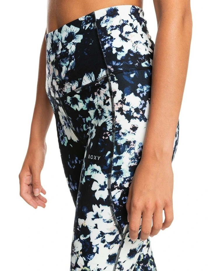 Sublime Sunshine Workout Leggings in Black image 4