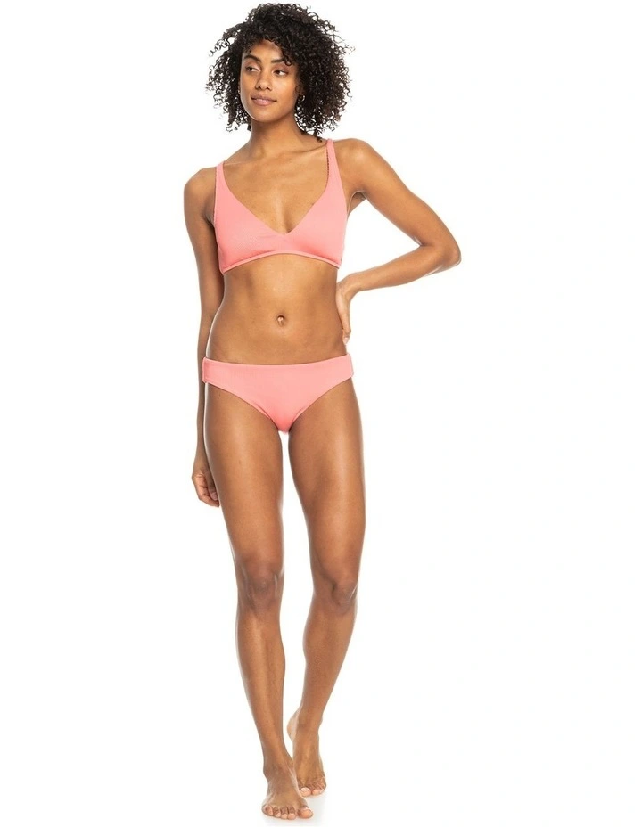 Love Elongated Triangle Bikini Top in Pink image 5